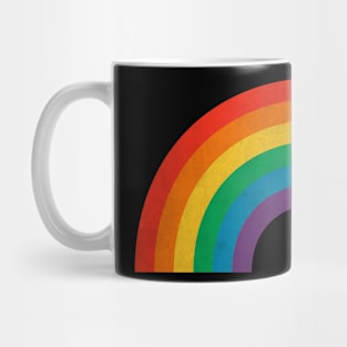 Vintage Rainbow Love Mug